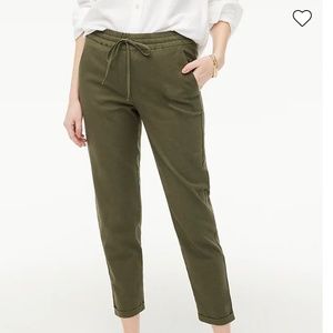 JCrew Linen-cotton pant